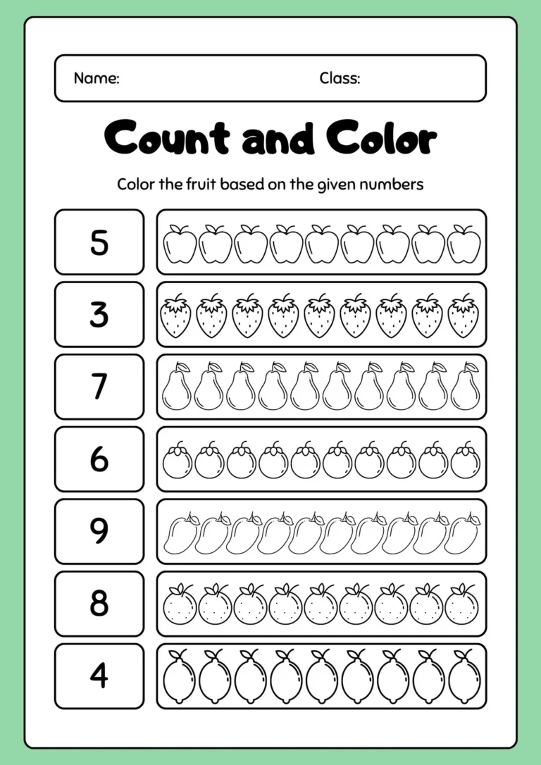Free Editable Kindergarten Worksheet Templates Canva