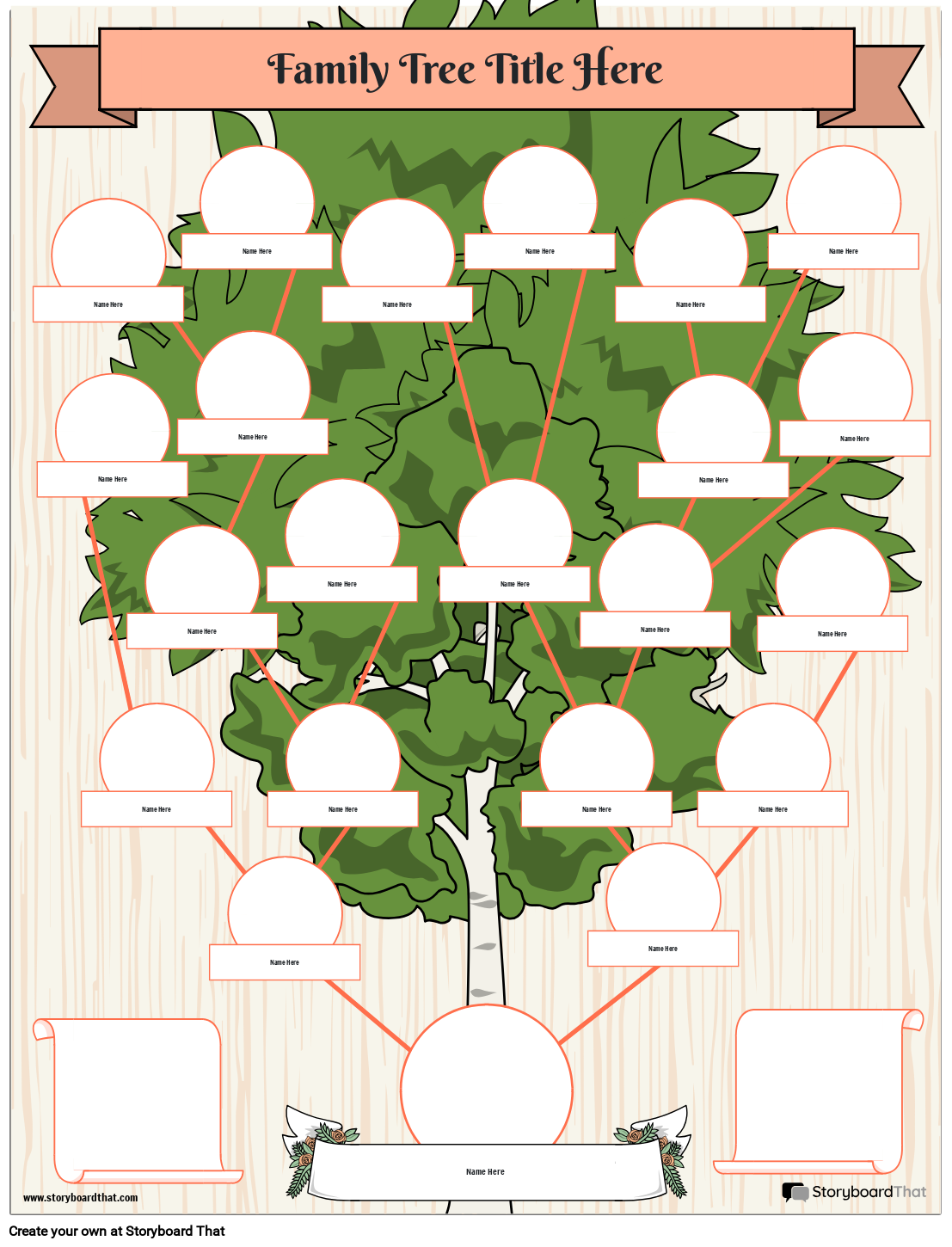 Free Family Tree Maker Examples And Templates Online
