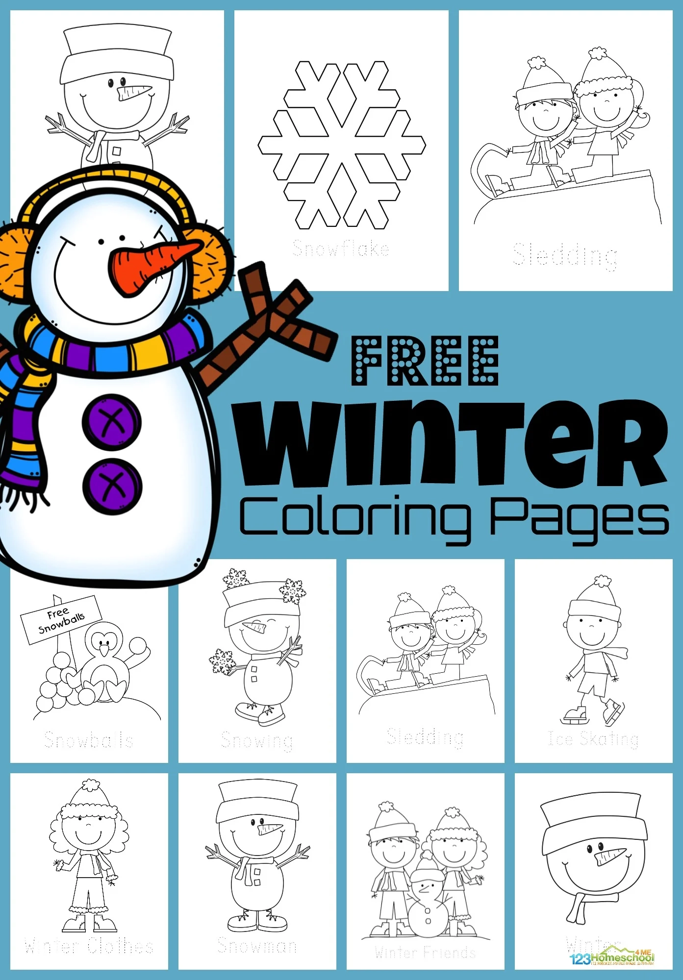 Cold Places Preschool Worksheets