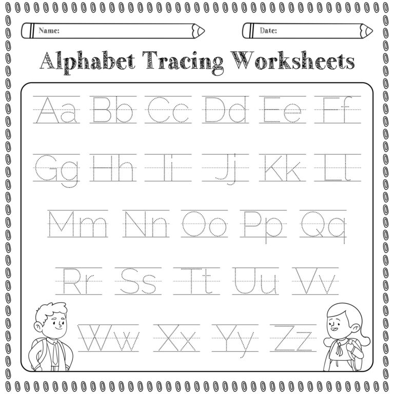 Free Preschool U0026 Kindergarten Alphabet U0026 Letters Worksheets Worksheets Library