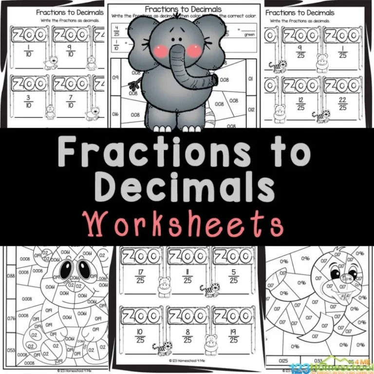  FREE Printable 5th Grade Worksheets