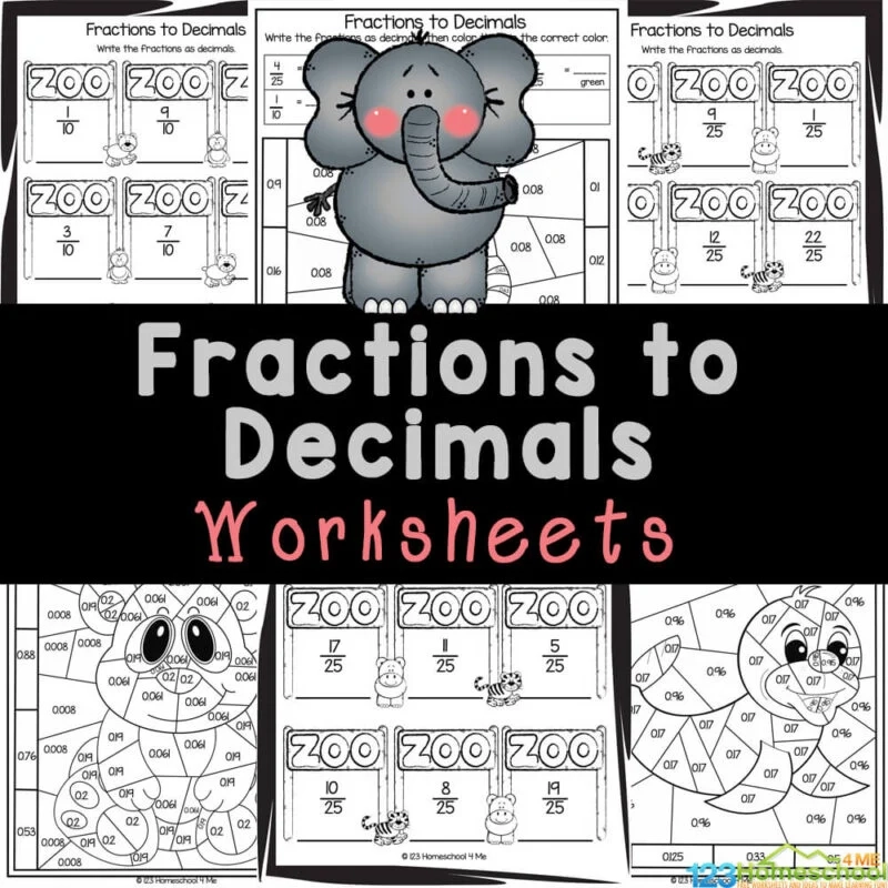 FREE Printable 5th Grade Worksheets