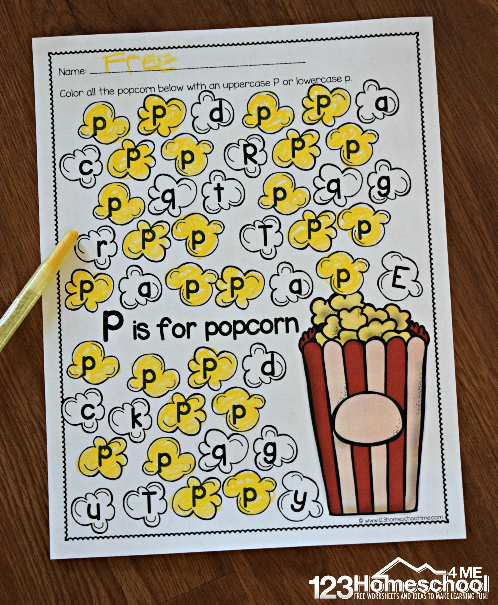 Letter Worksheets Free Printables