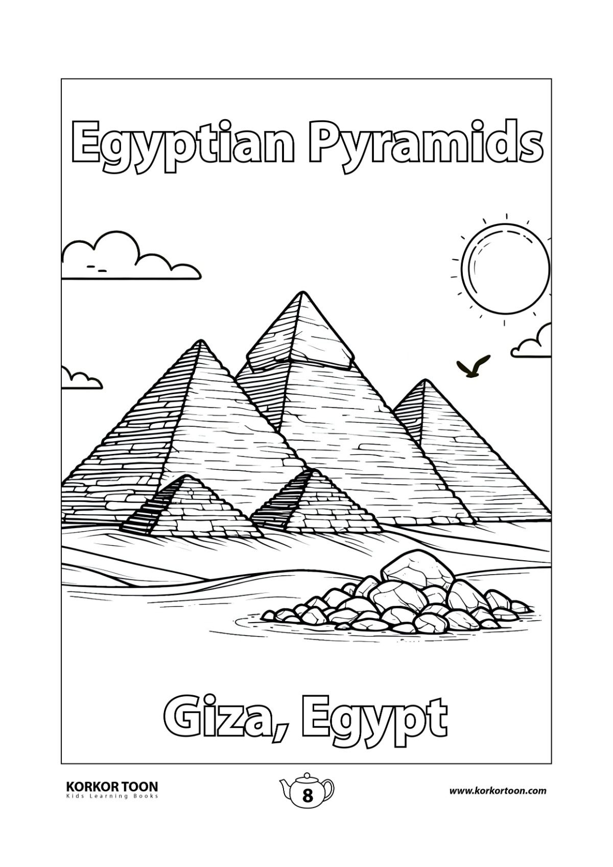 Egyptian Pyramids Worksheet Printables