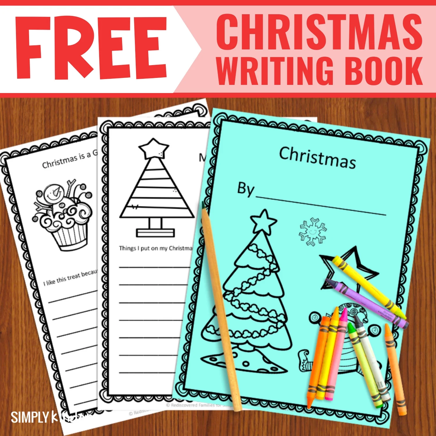 Free Printable Christmas Book To Inspire Your Kinders Simply Kinder
