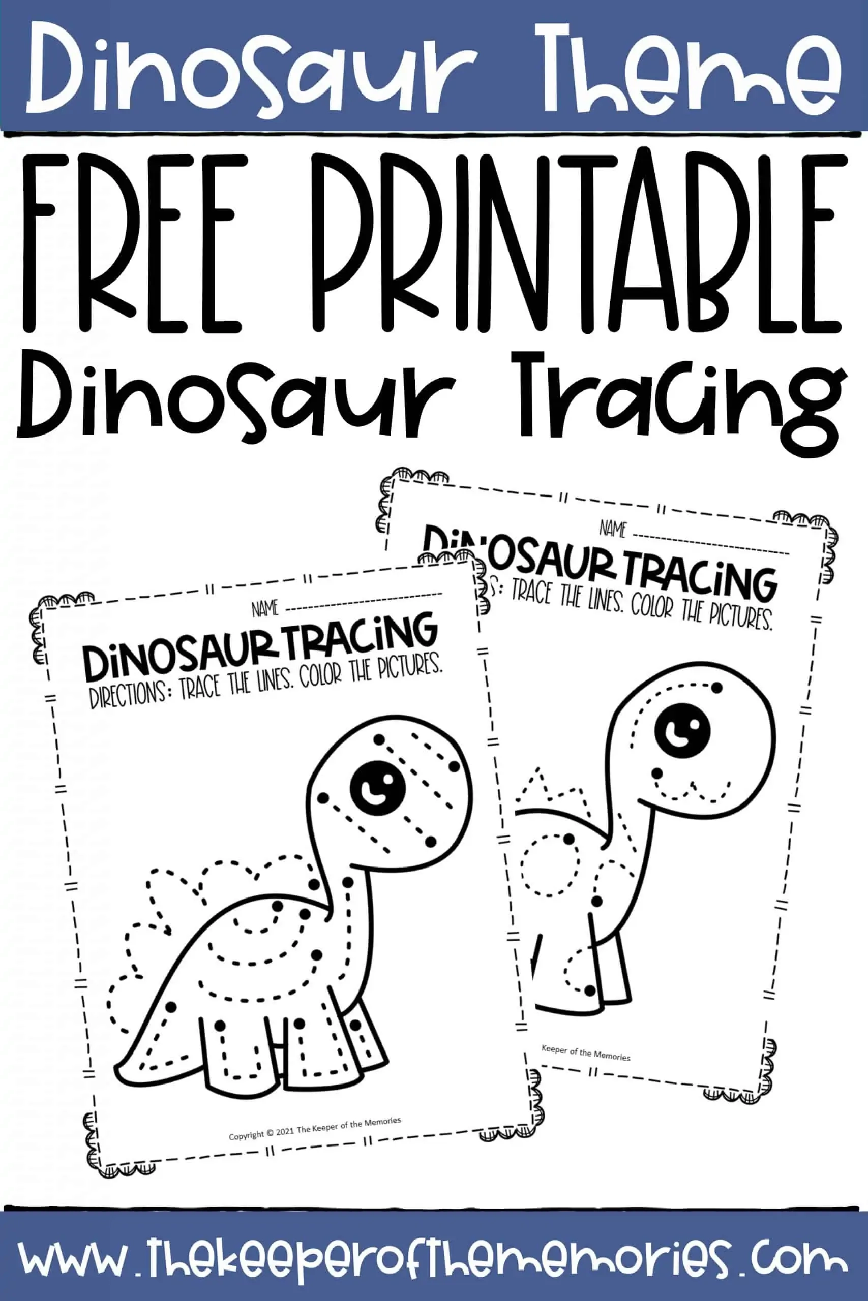 Free Printable Dinosaur Preschool Worksheets