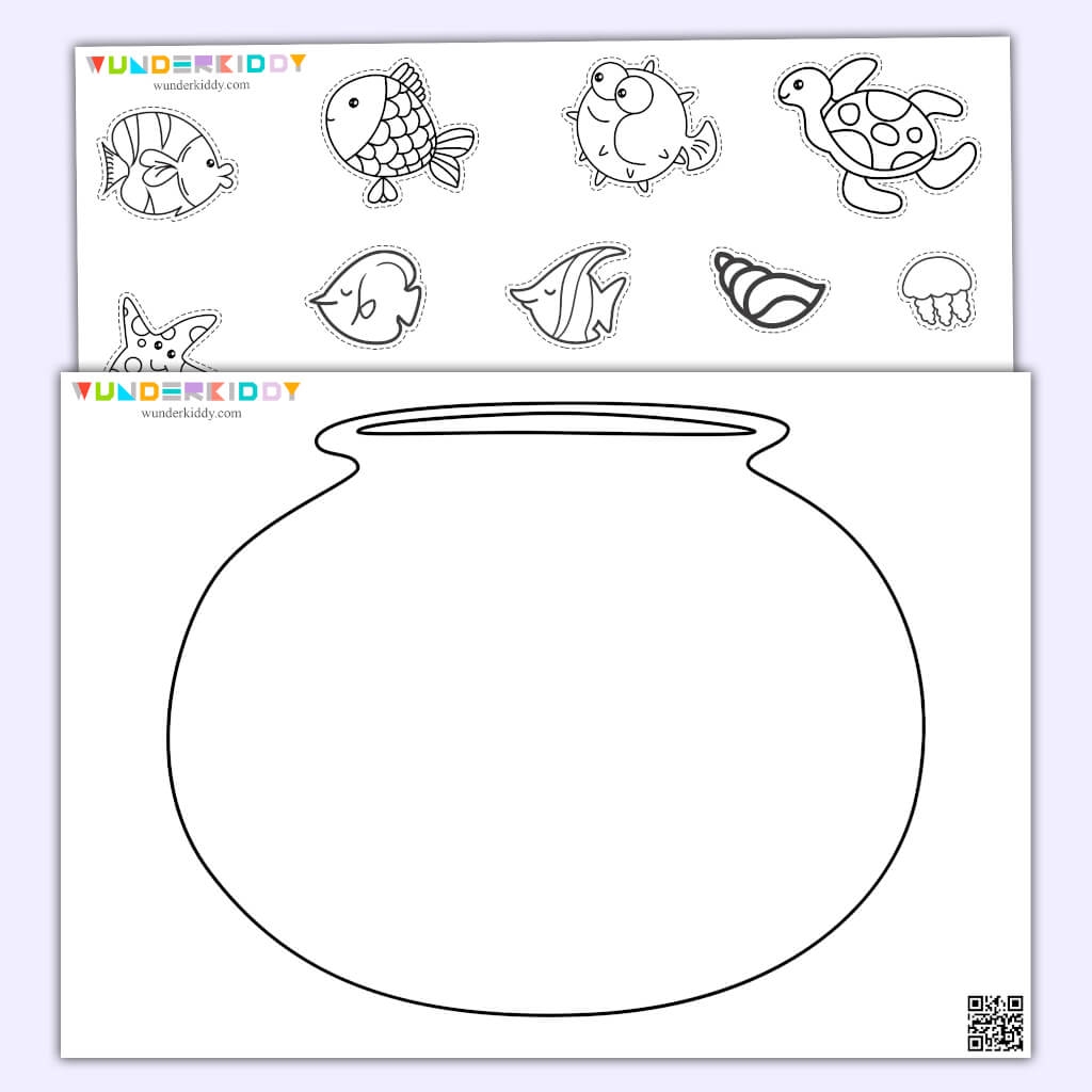 Fish Preschool Worksheets