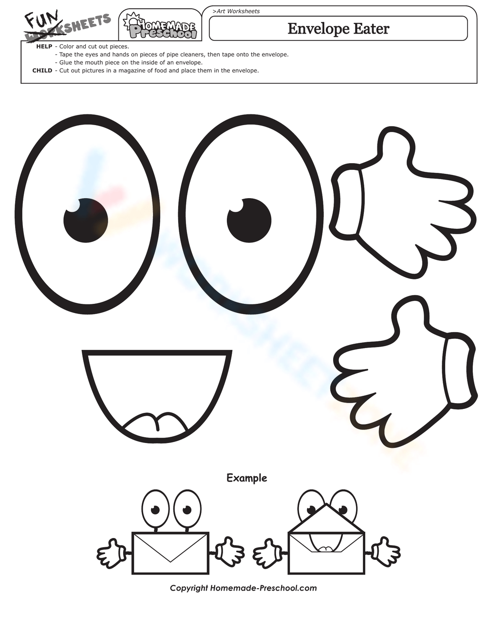 Free Printable Kindergarten Art Worksheets For Kids Worksheets Library