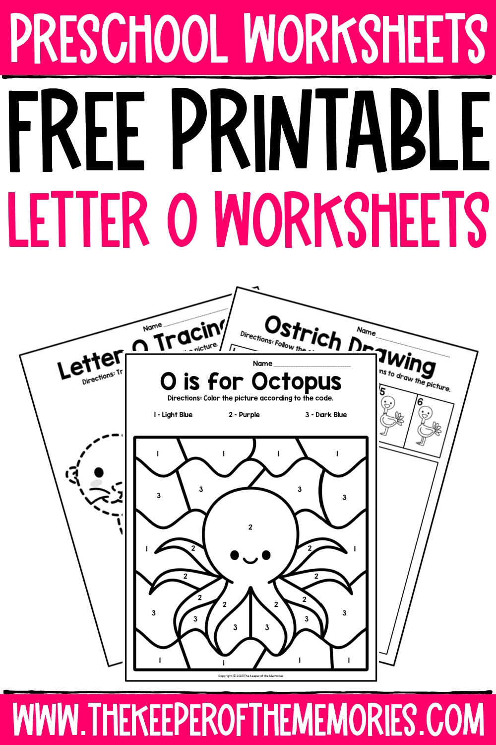 Letter O Printables For Preschool