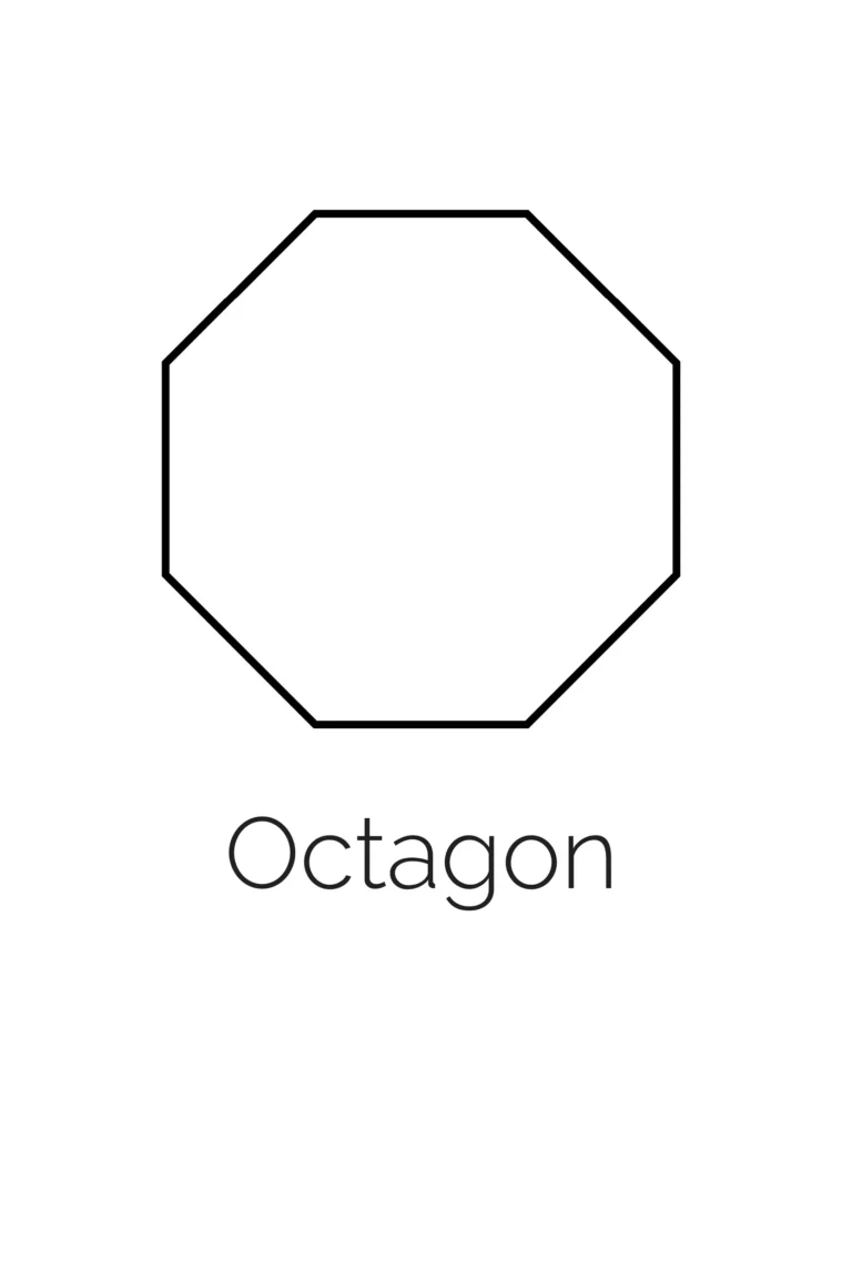 Free Printable Octagon Shape