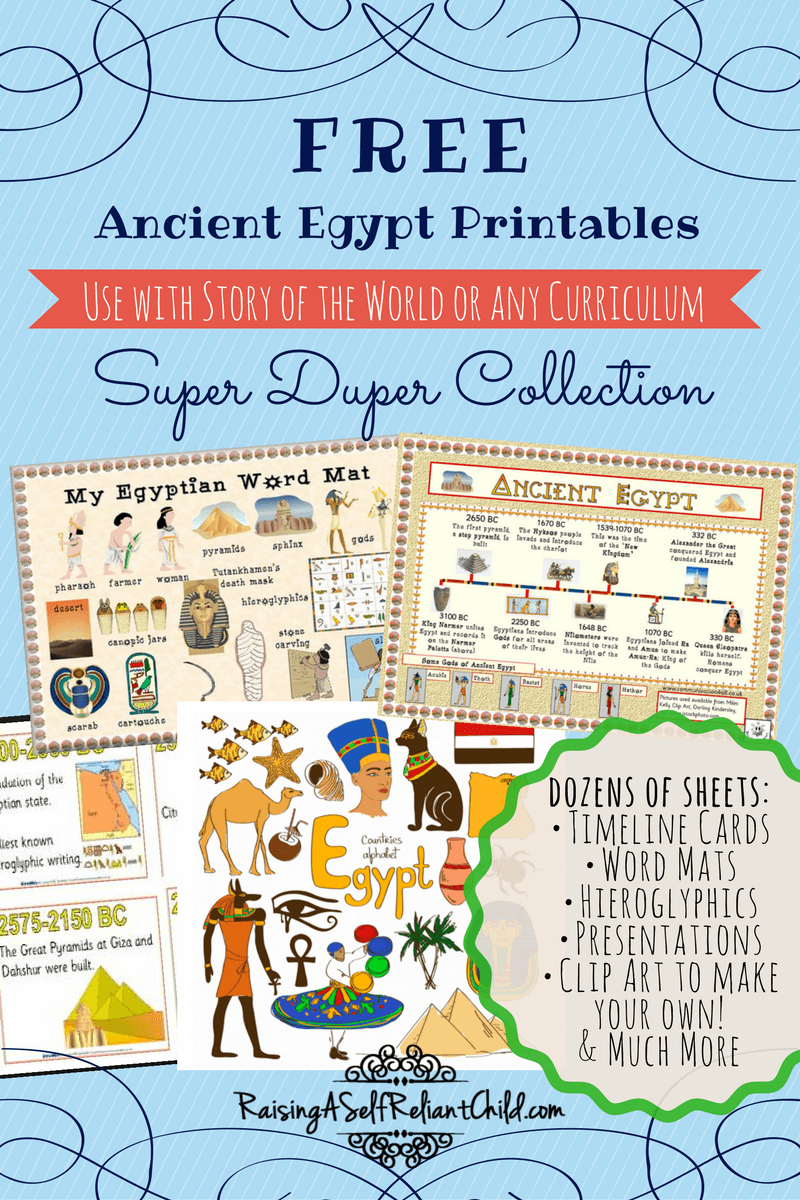 Free Printable Ancient Egypt Worksheets