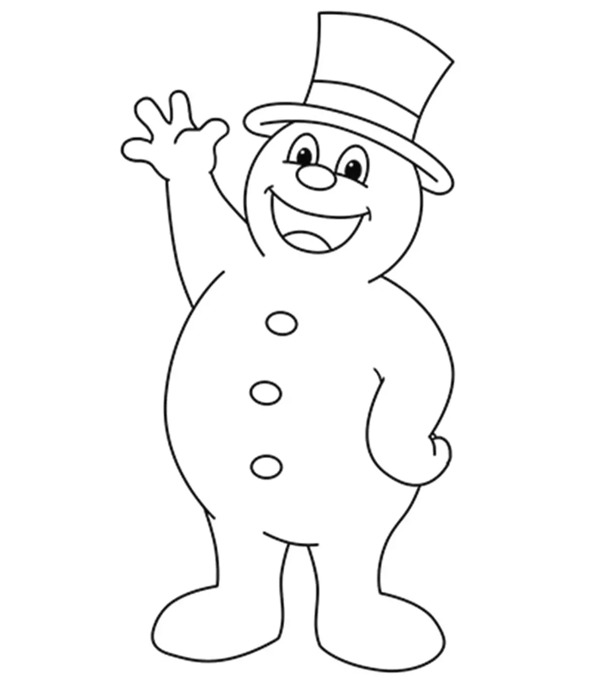 Frosty The Snowman Coloring Pages 10 Free Printables For Kids