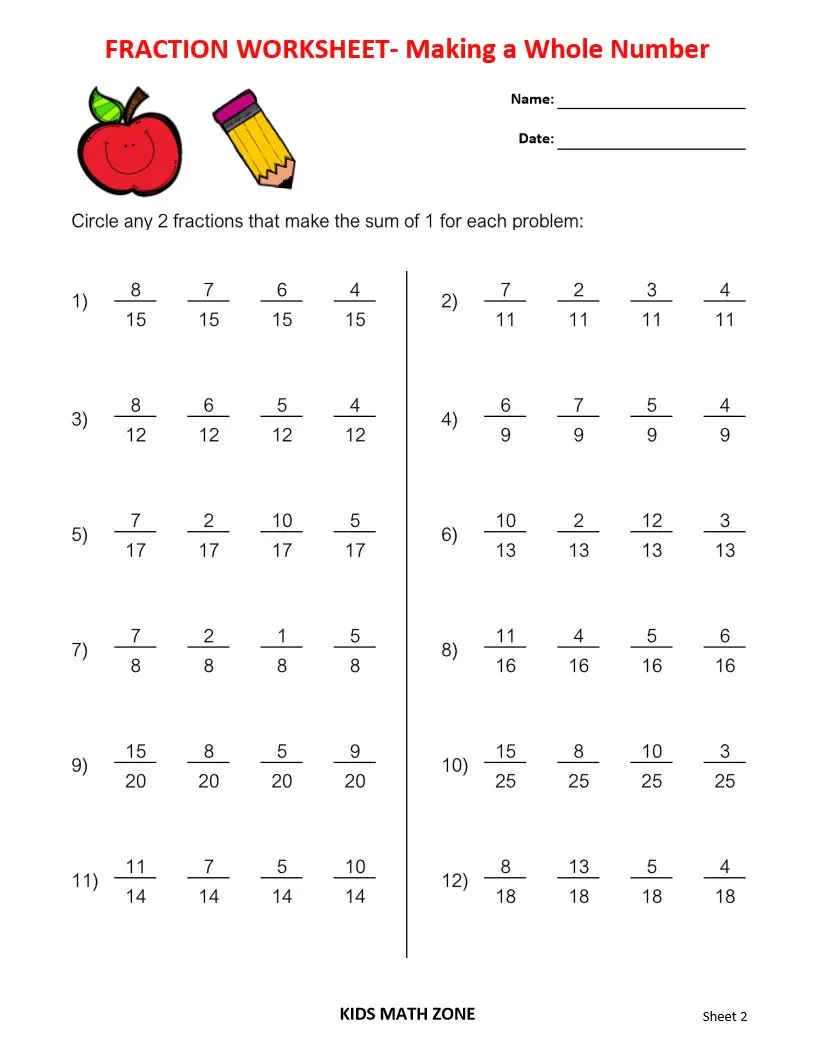 Grade 2 Math Printable Worksheets Free