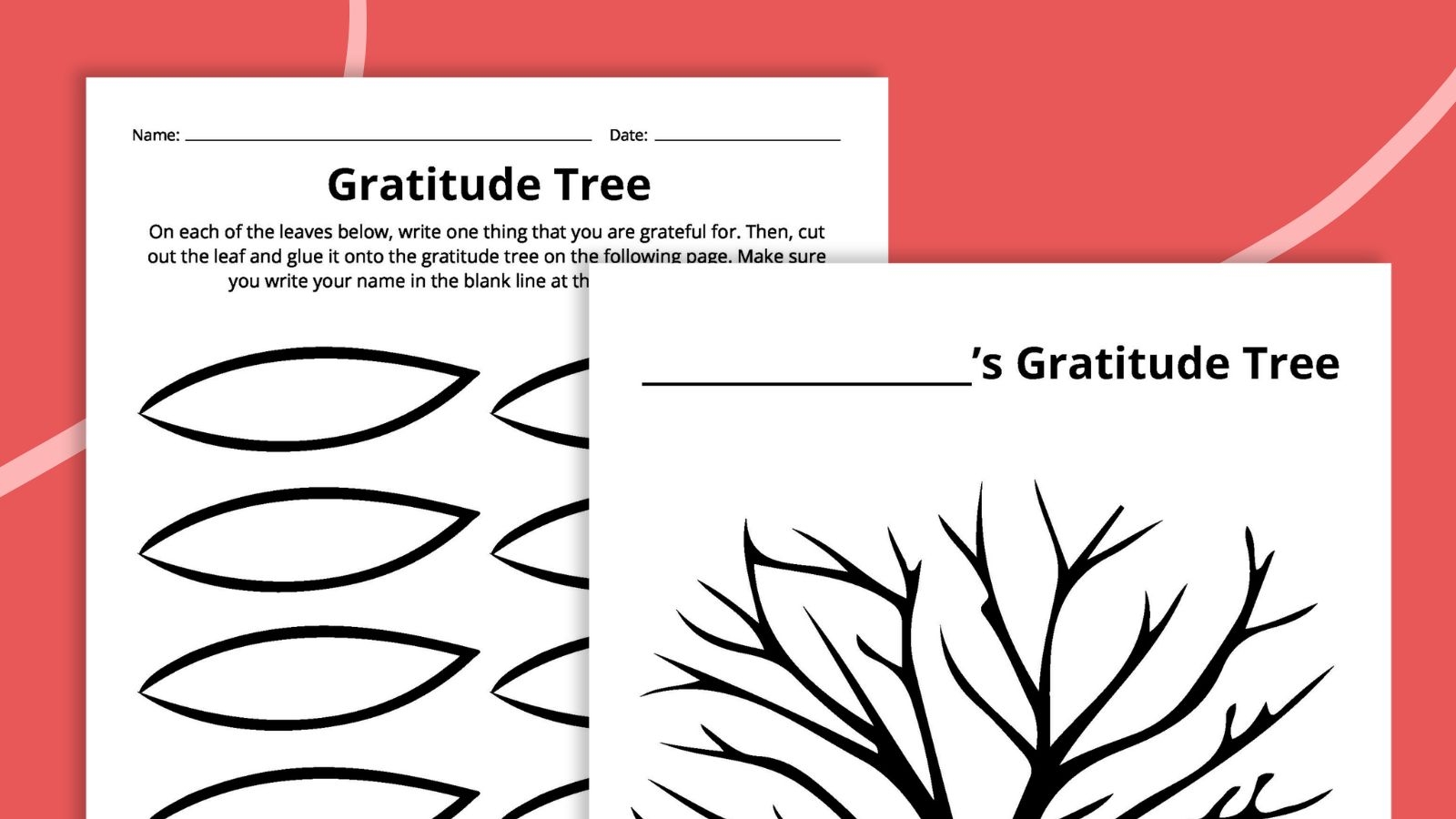 Free Printable Gratitude Worksheets