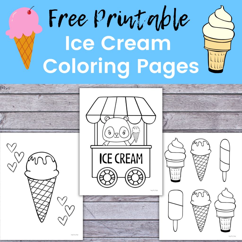 Ice Cream Printables And Activities For Preschoolers SO FUN Simply Full Of Delight