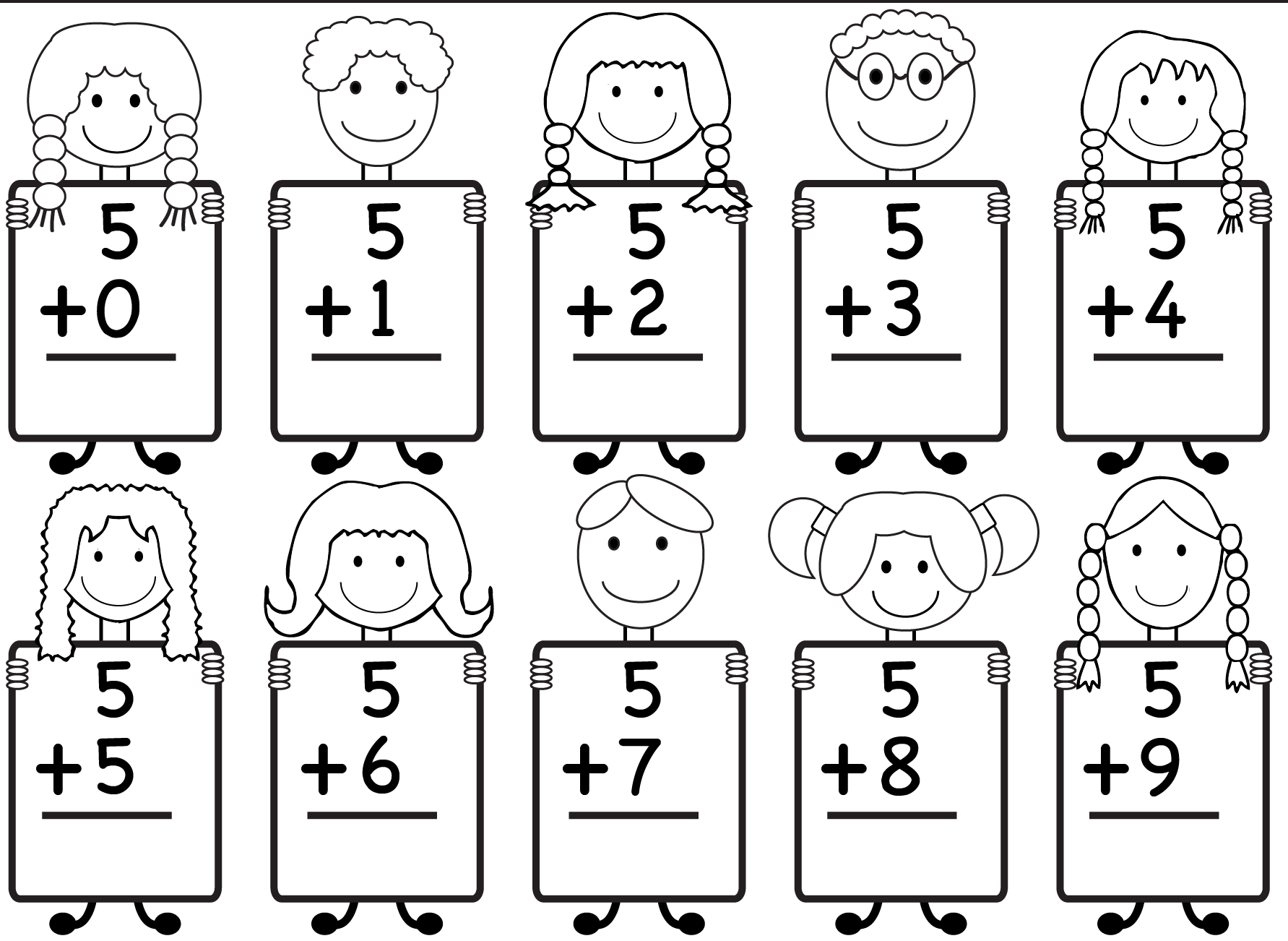 Kindergarten Math Printable Worksheets Free