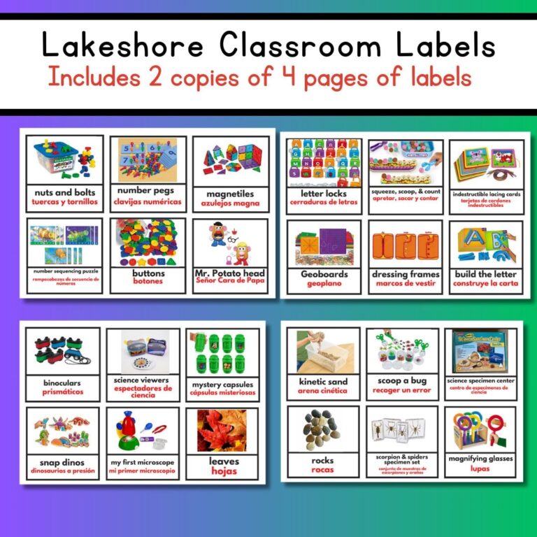 Lakeshore Classroom Labels Etsy