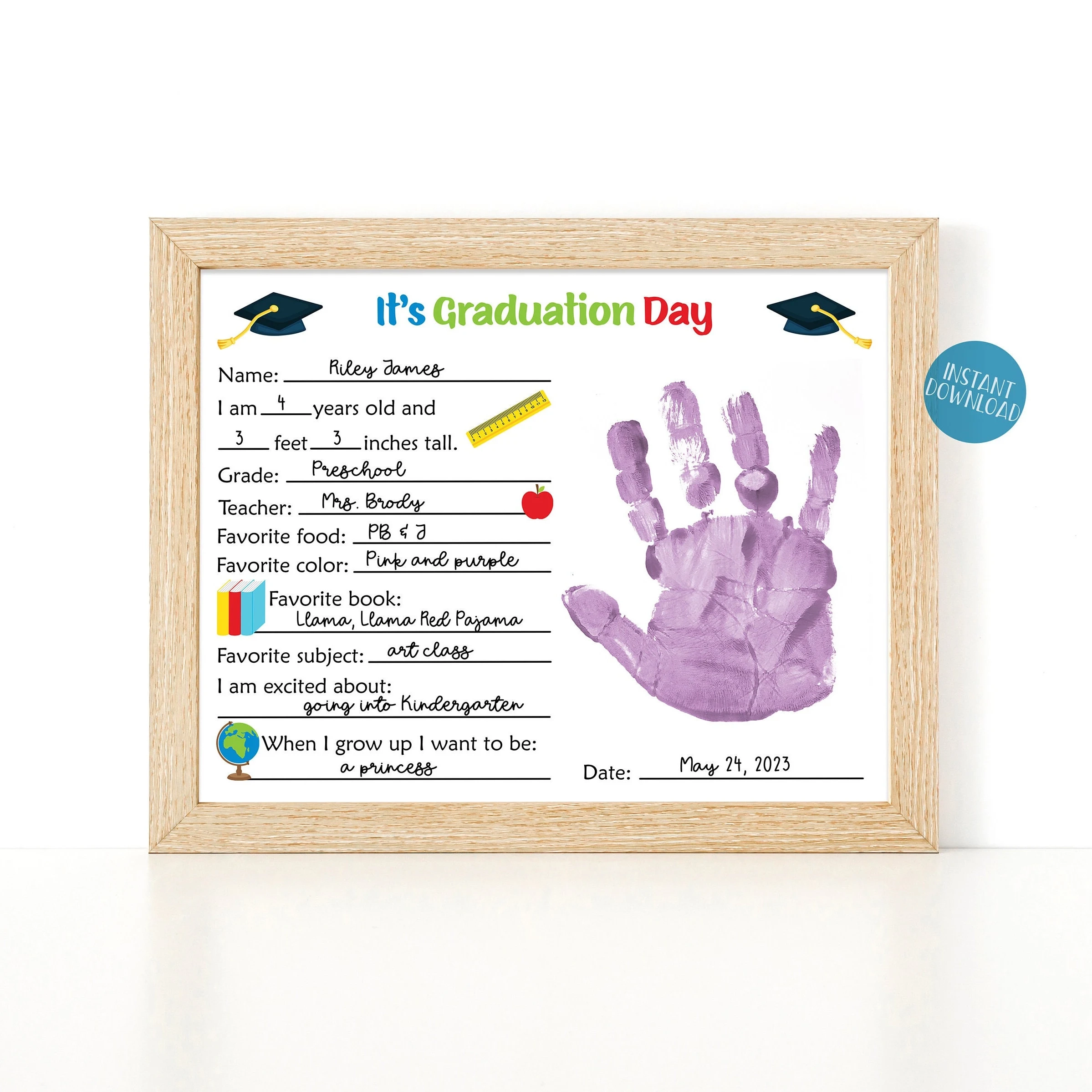 Free Printable Preschool Graduation Worksheets
