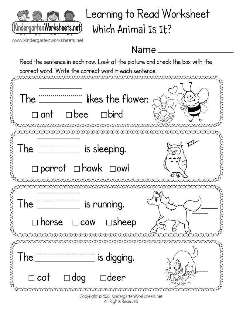 English For Beginners Worksheets Printable