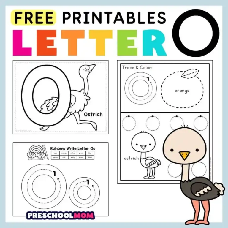 Letter O Preschool Printables Preschool Mom