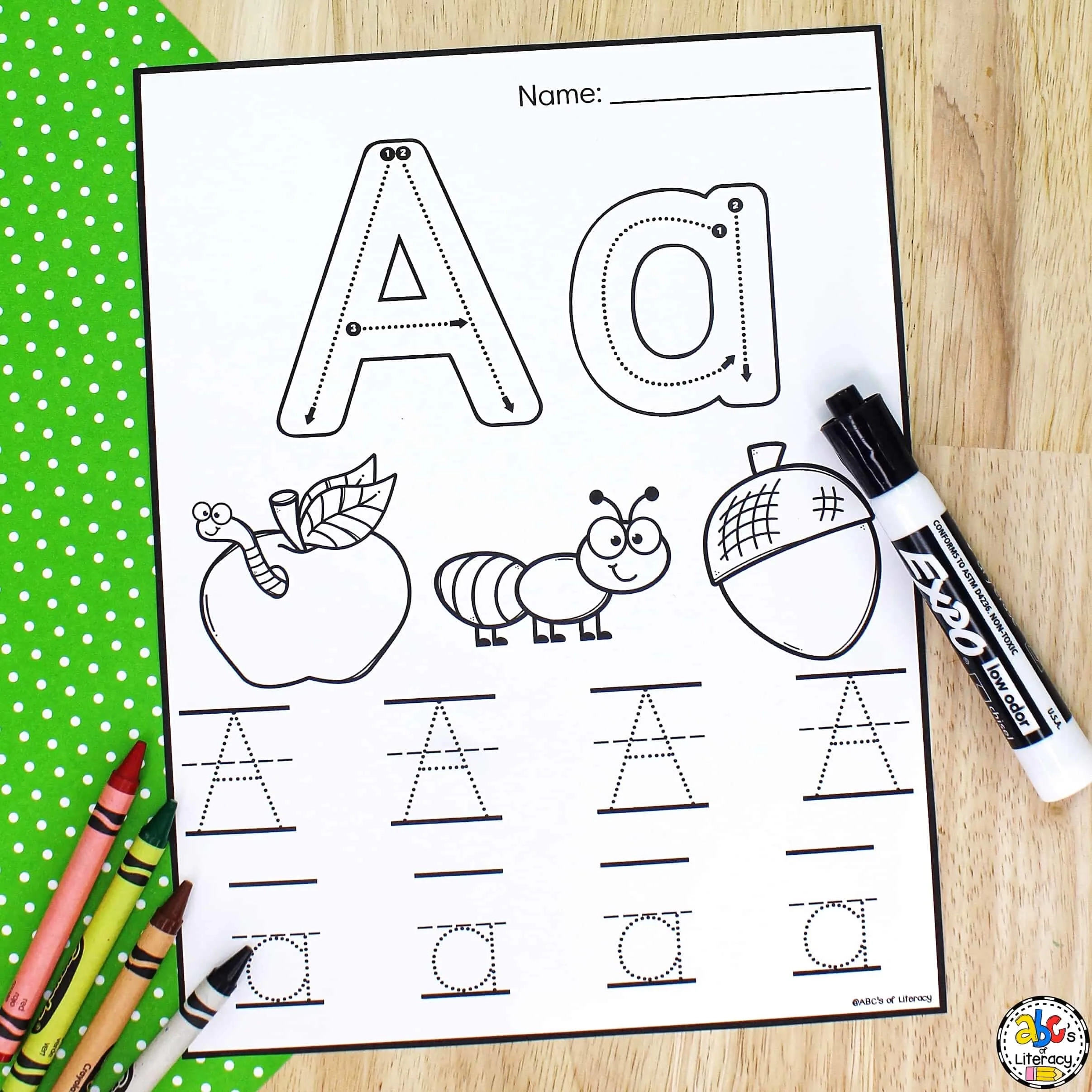 Printable Letter Pages For Preschoolers