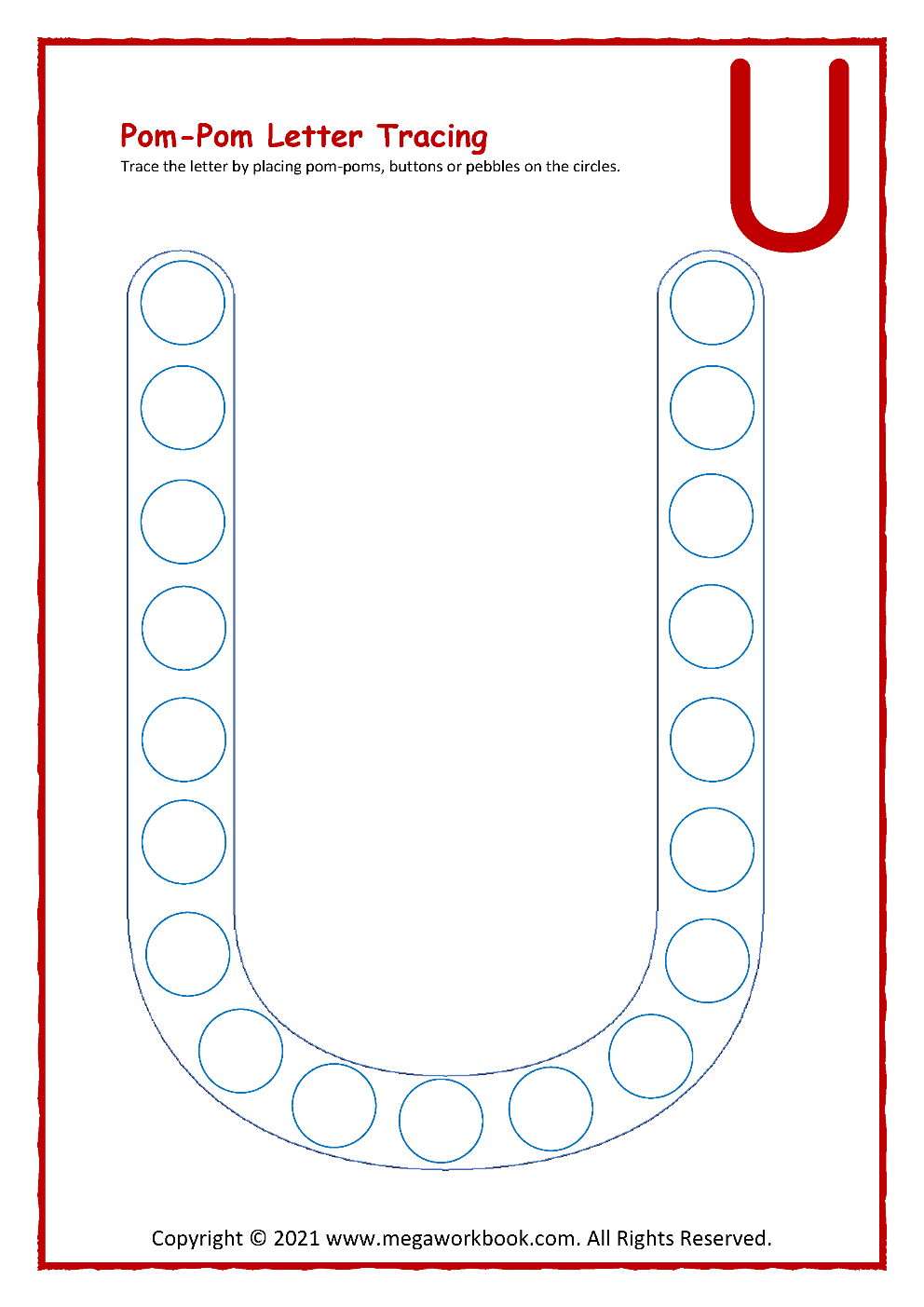 Letter U Worksheets For Preschoolers