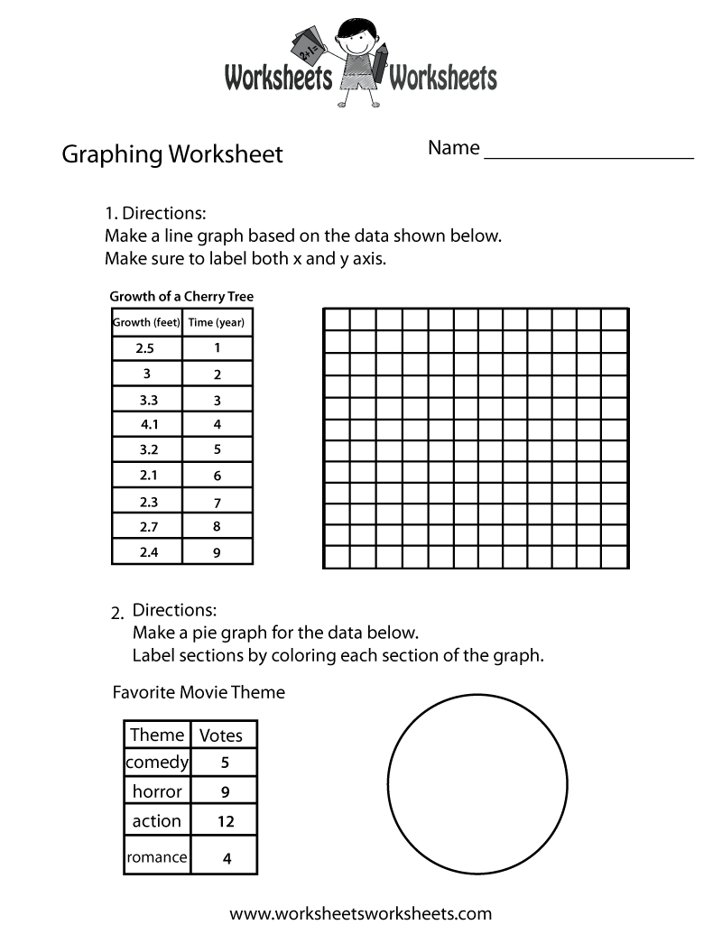 Free Printable Preschool Graphing Worksheets