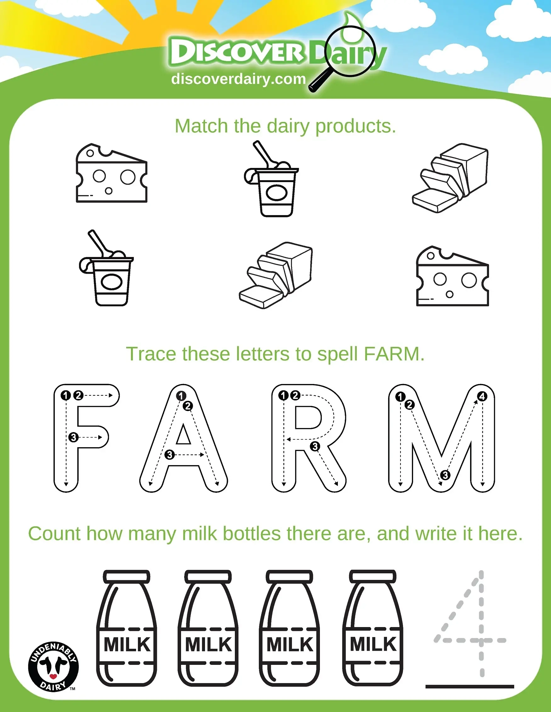 Match Trace And Count Midwest Dairy
