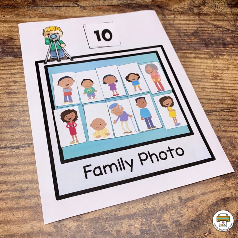 My Family And My Home Activity Pack Pre K Printable Fun