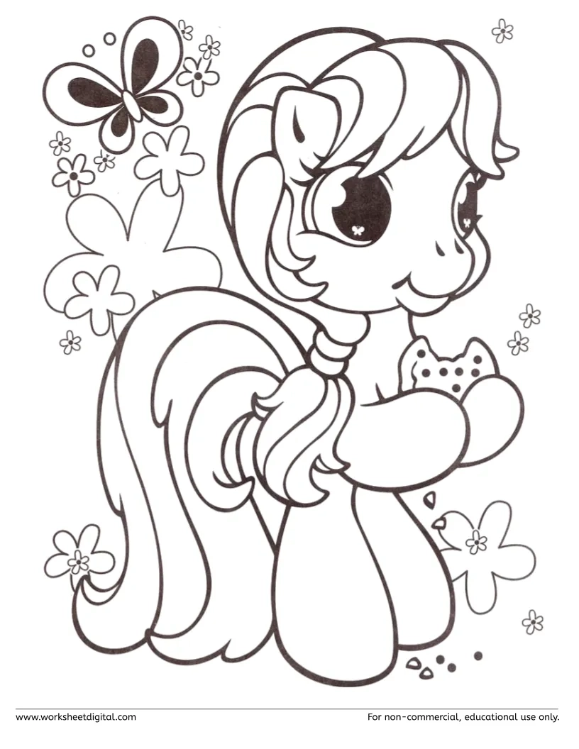 My Little Pony Free Printable Worksheets