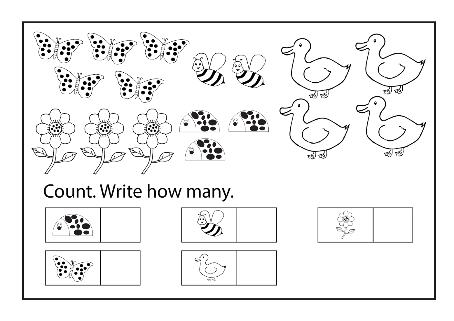 6 Year Old Worksheets Free Printable