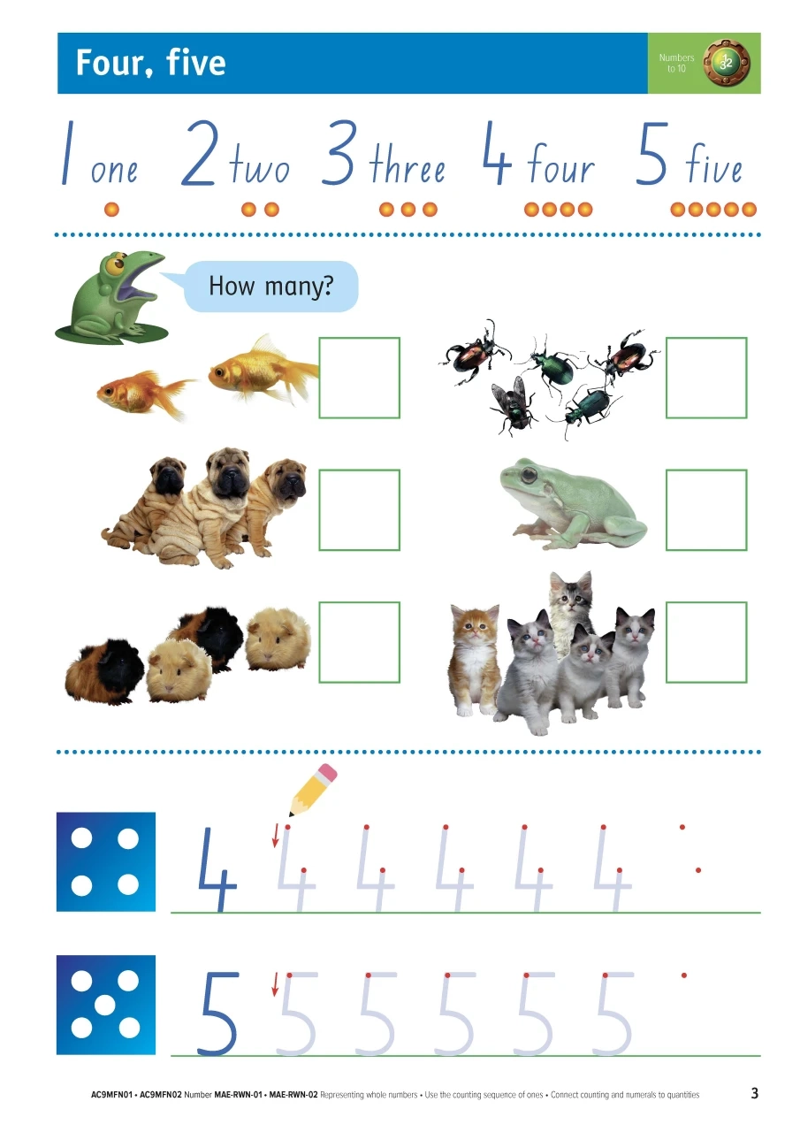 NSW Targeting Maths Kindergarten Pascal Press