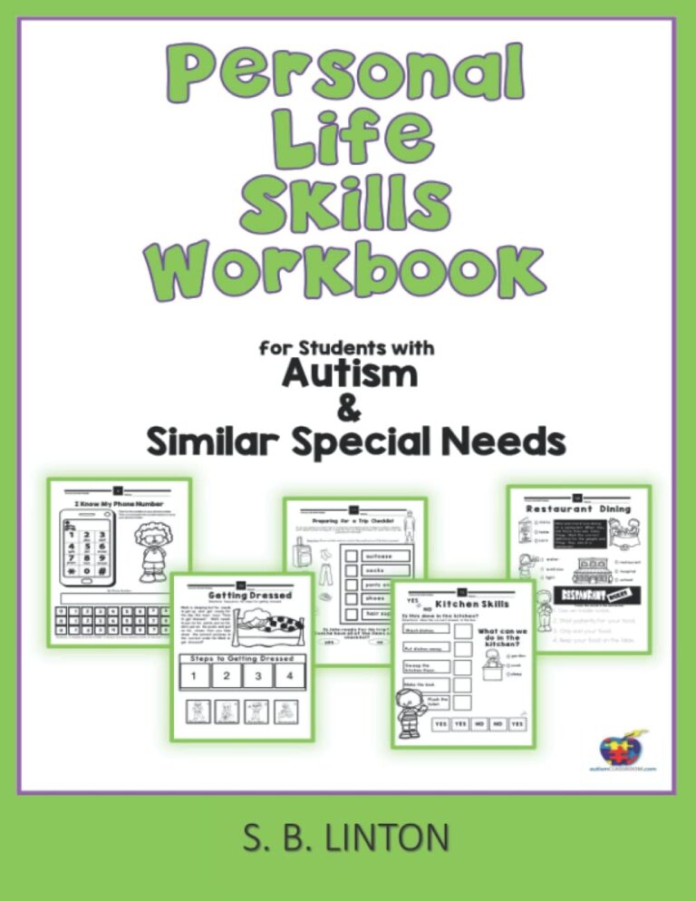 Personal Life Skills Printables Workbook For Students With Autism Similar Special Needs Linton S B 9798363483806 Amazon Books