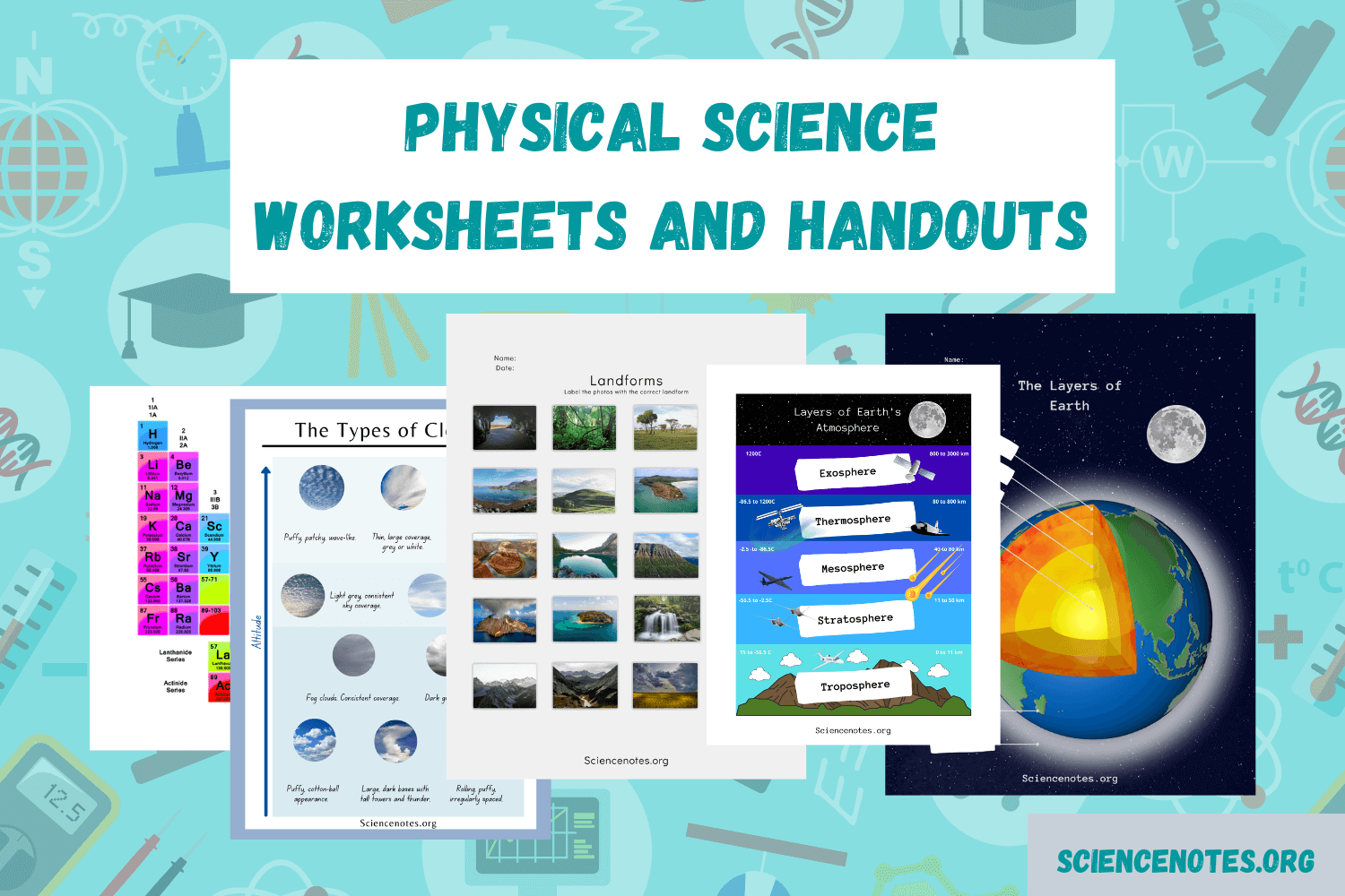 Printable Science Worksheet High School