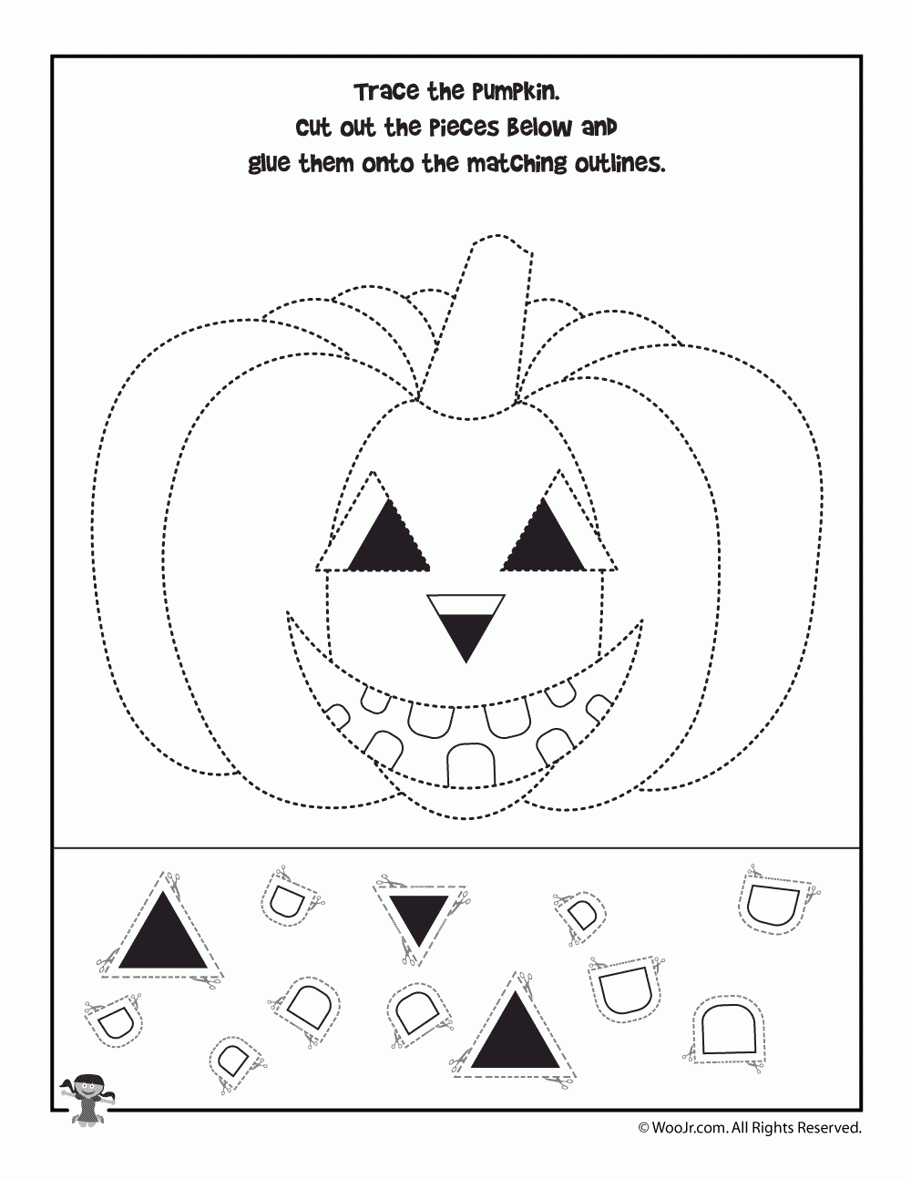 Halloween Worksheets Preschoolers Free