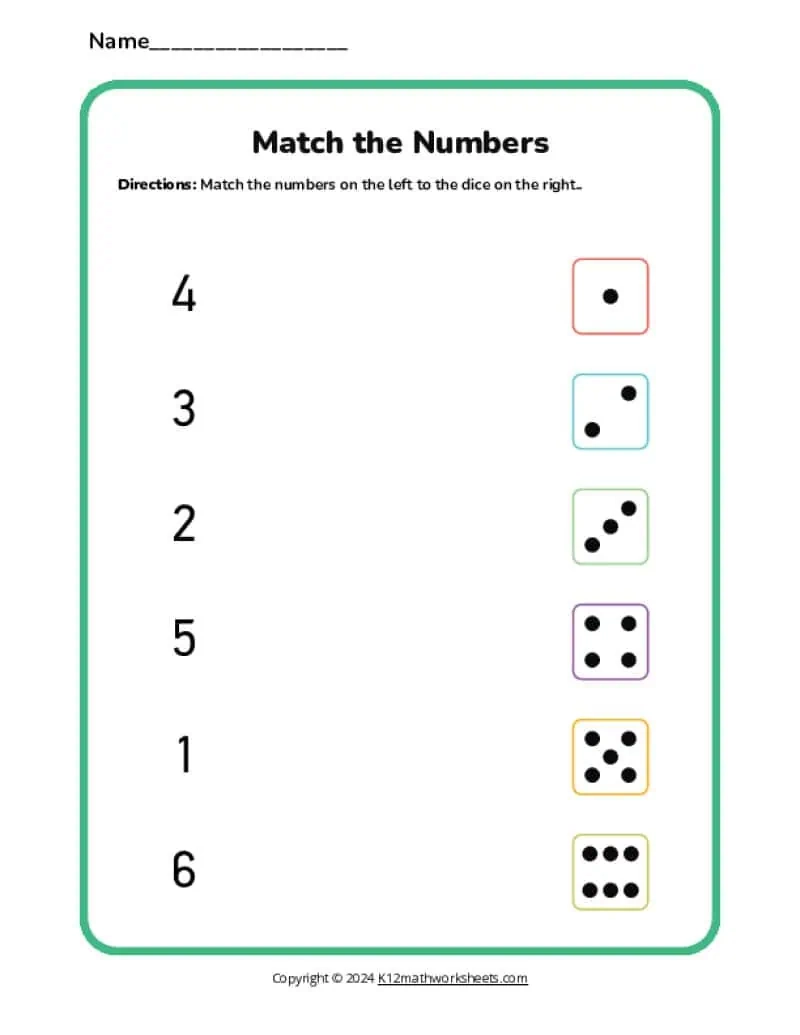 Math For Preschoolers Worksheets Printables