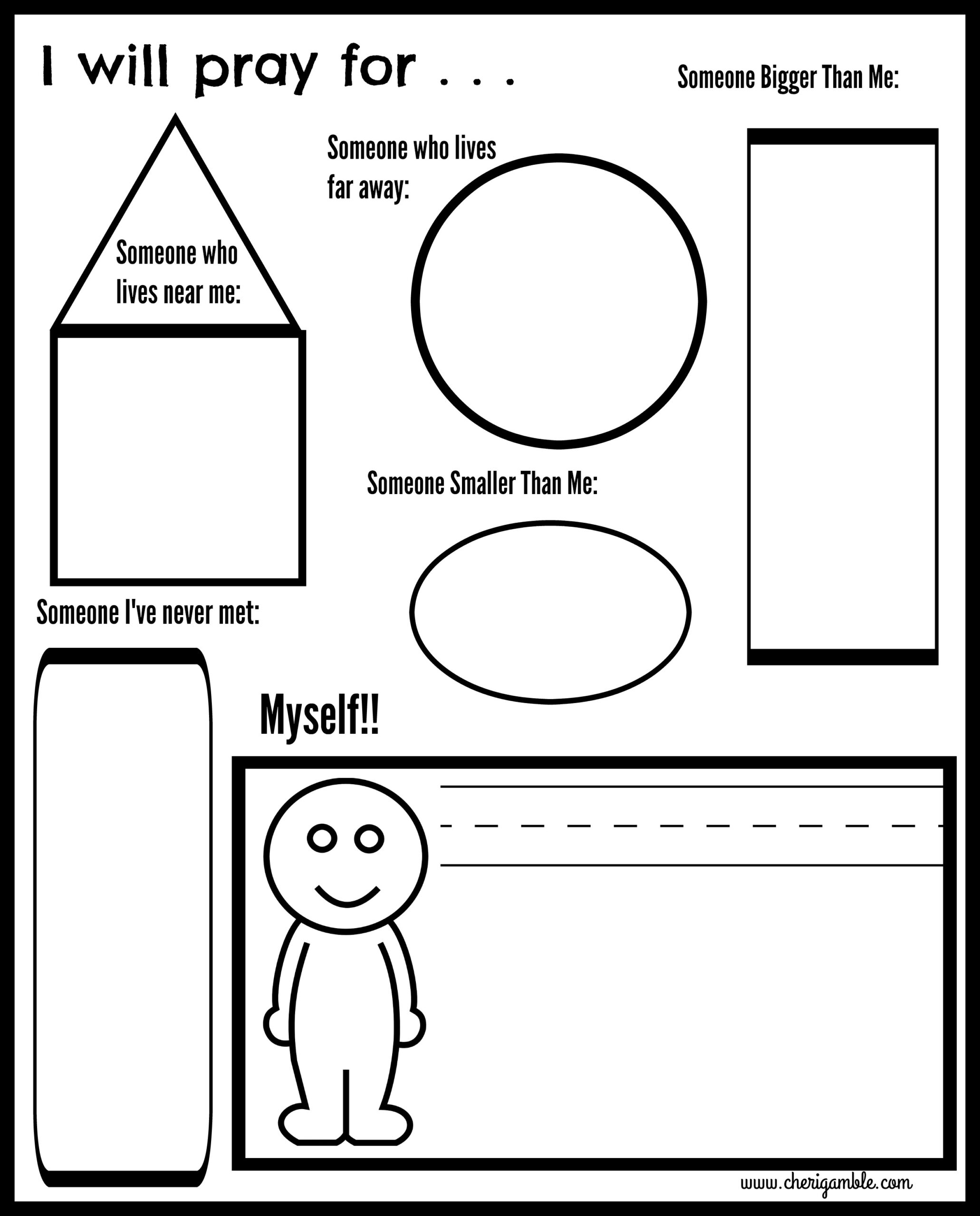 Printable Prayer Journals For Kids Cheri Gamble