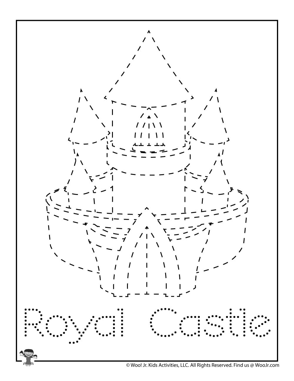 Printable Princess Activity Pages Woo Jr Kids Activities Children s Publishing