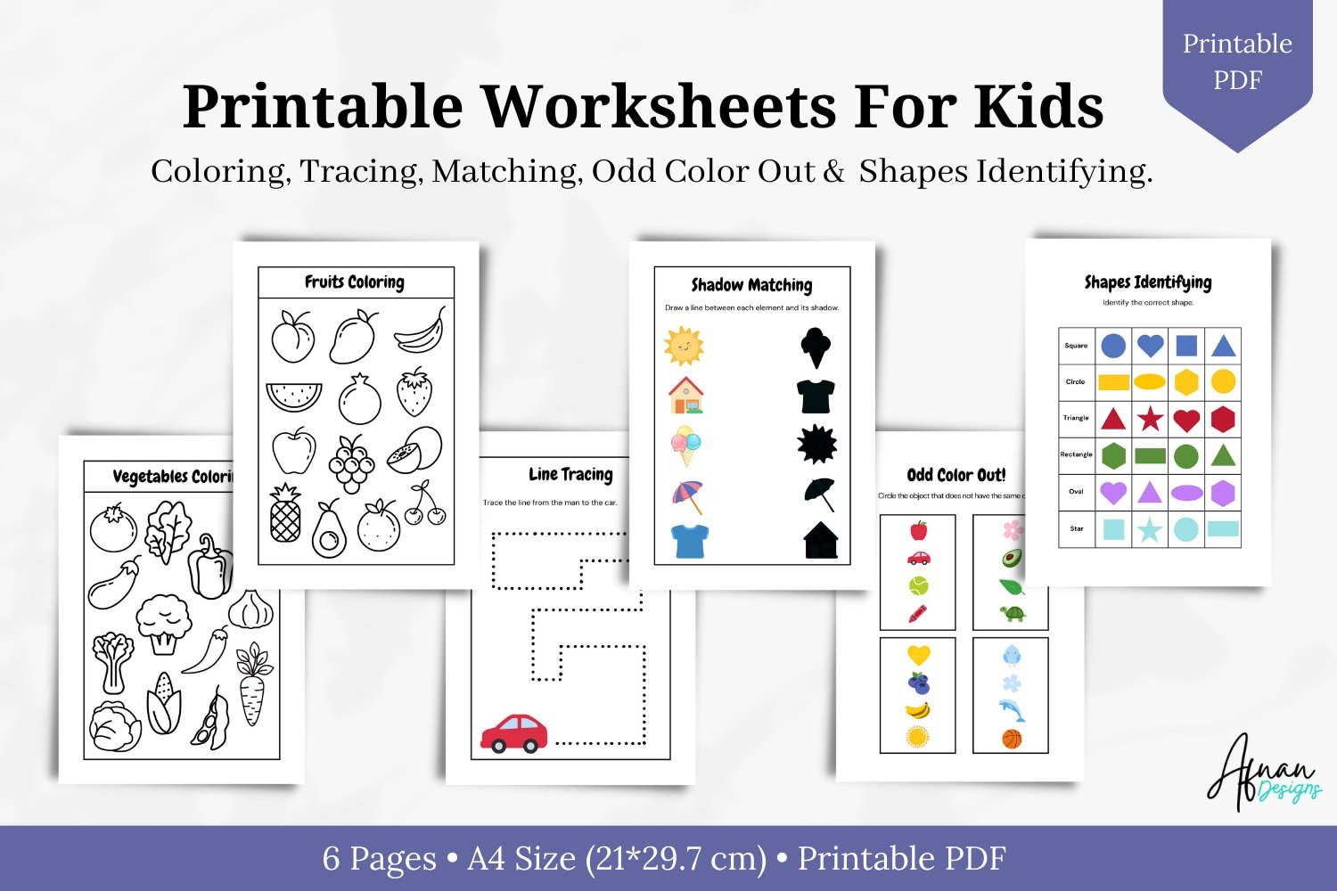 Printable Worksheets For Kids