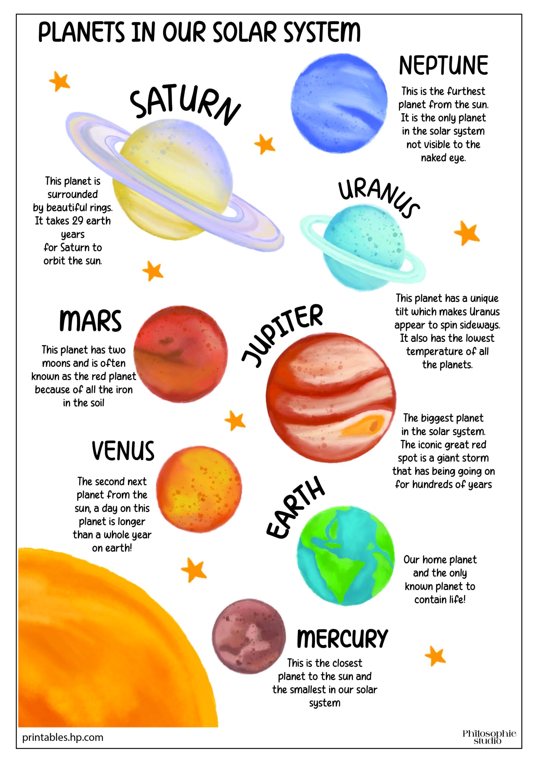 Free Printable Astronomy Worksheets