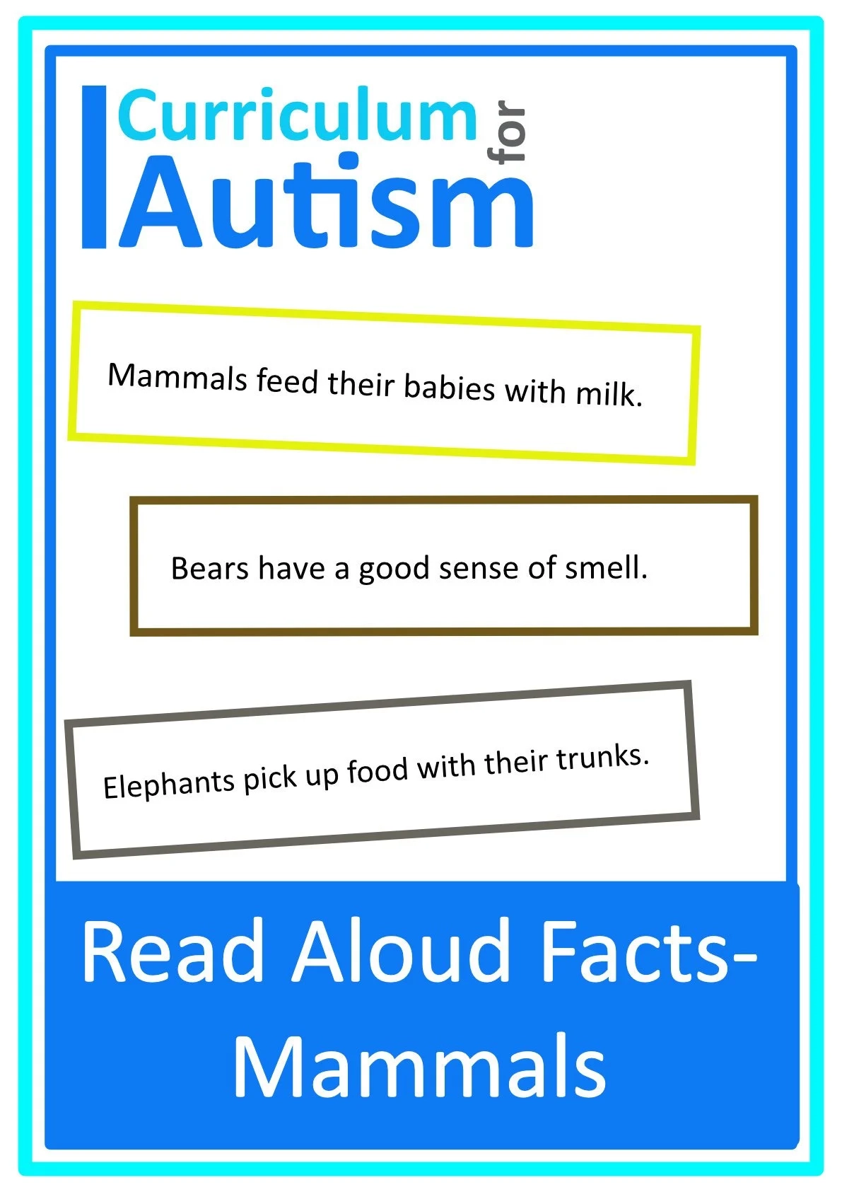 Autism And Reading Comprehension Worksheets