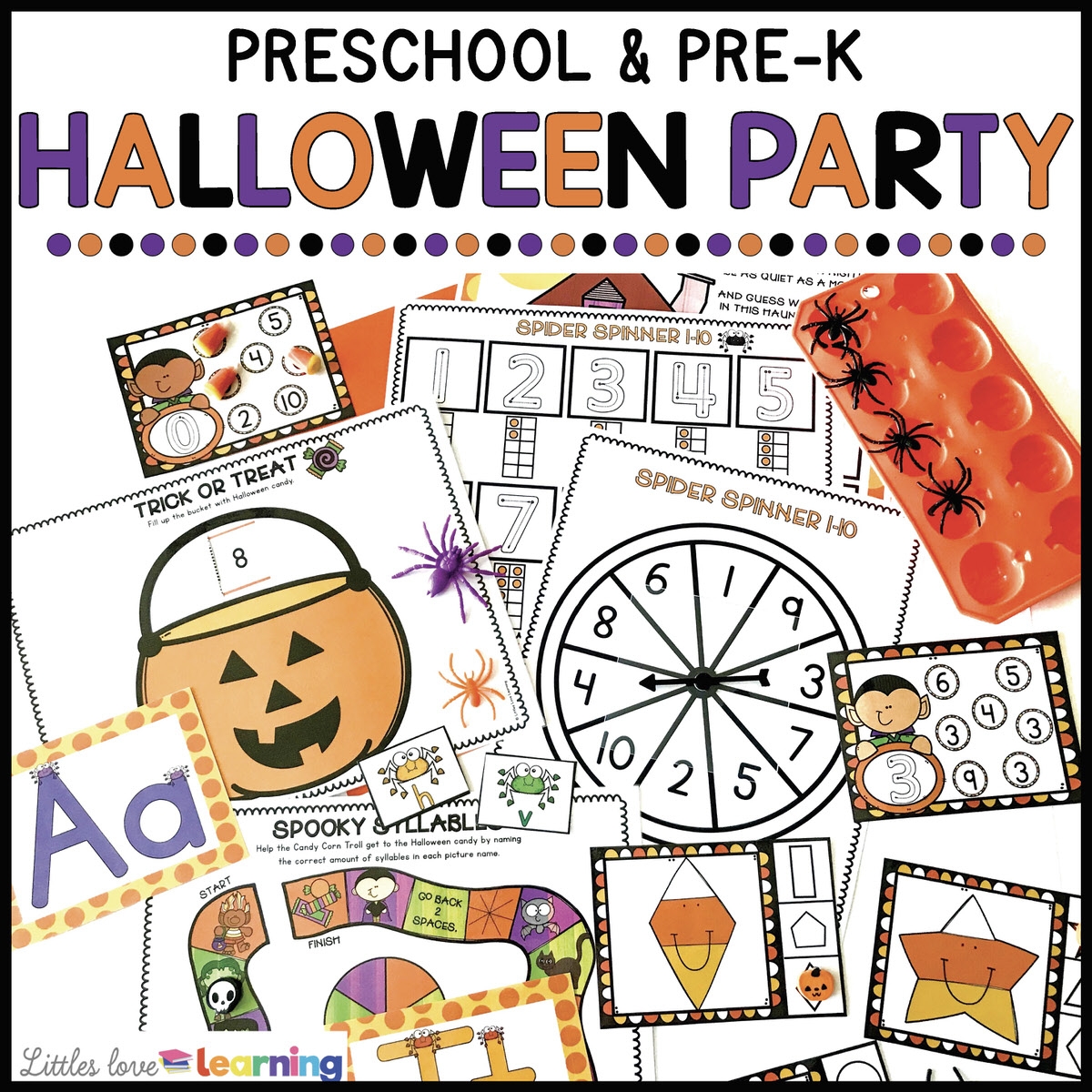 Spooktacular Halloween Preschool Pack Math U0026 Literacy Printables