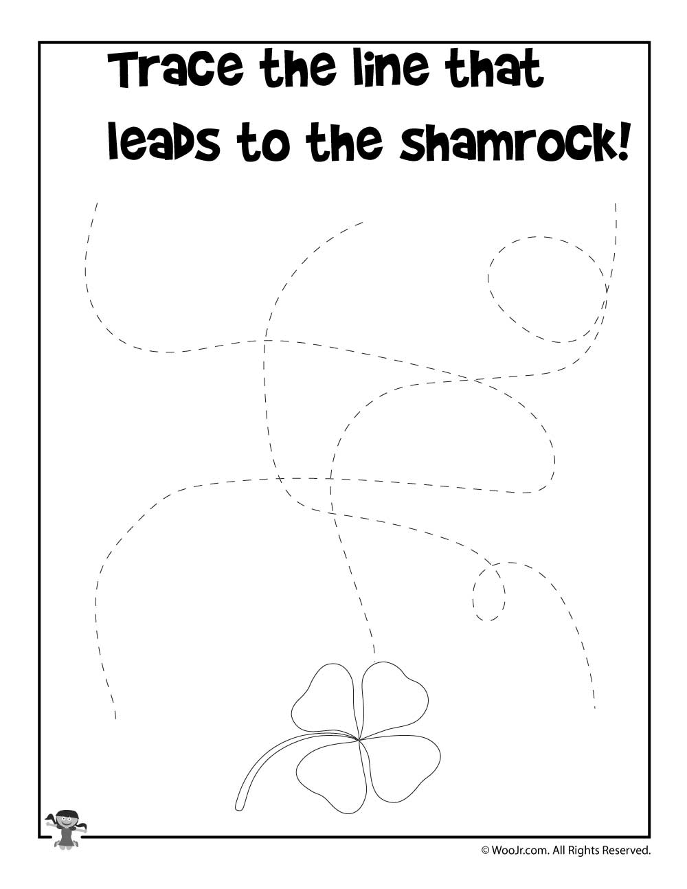Preschool Worksheets Shammrock