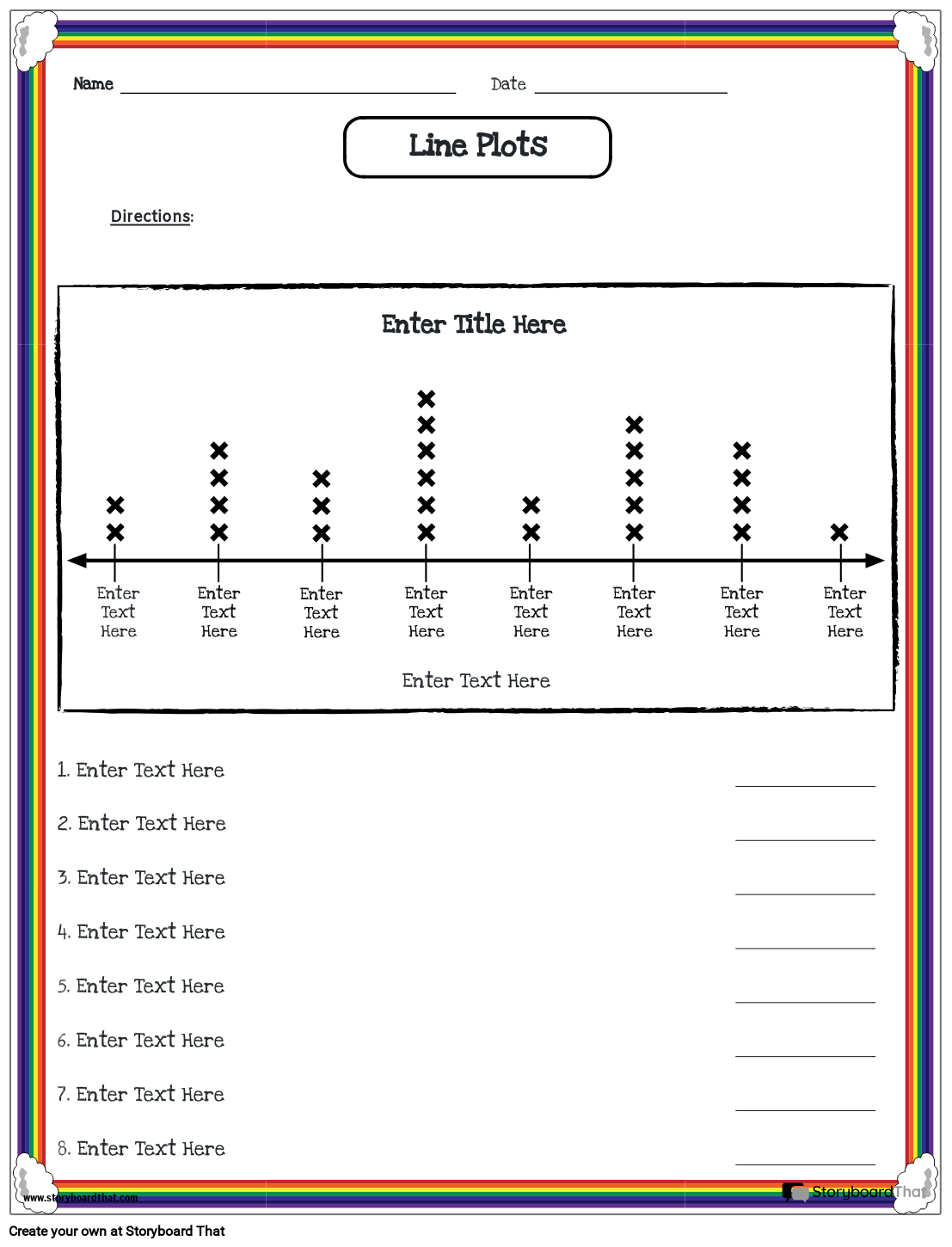 Plot Worksheets Printable