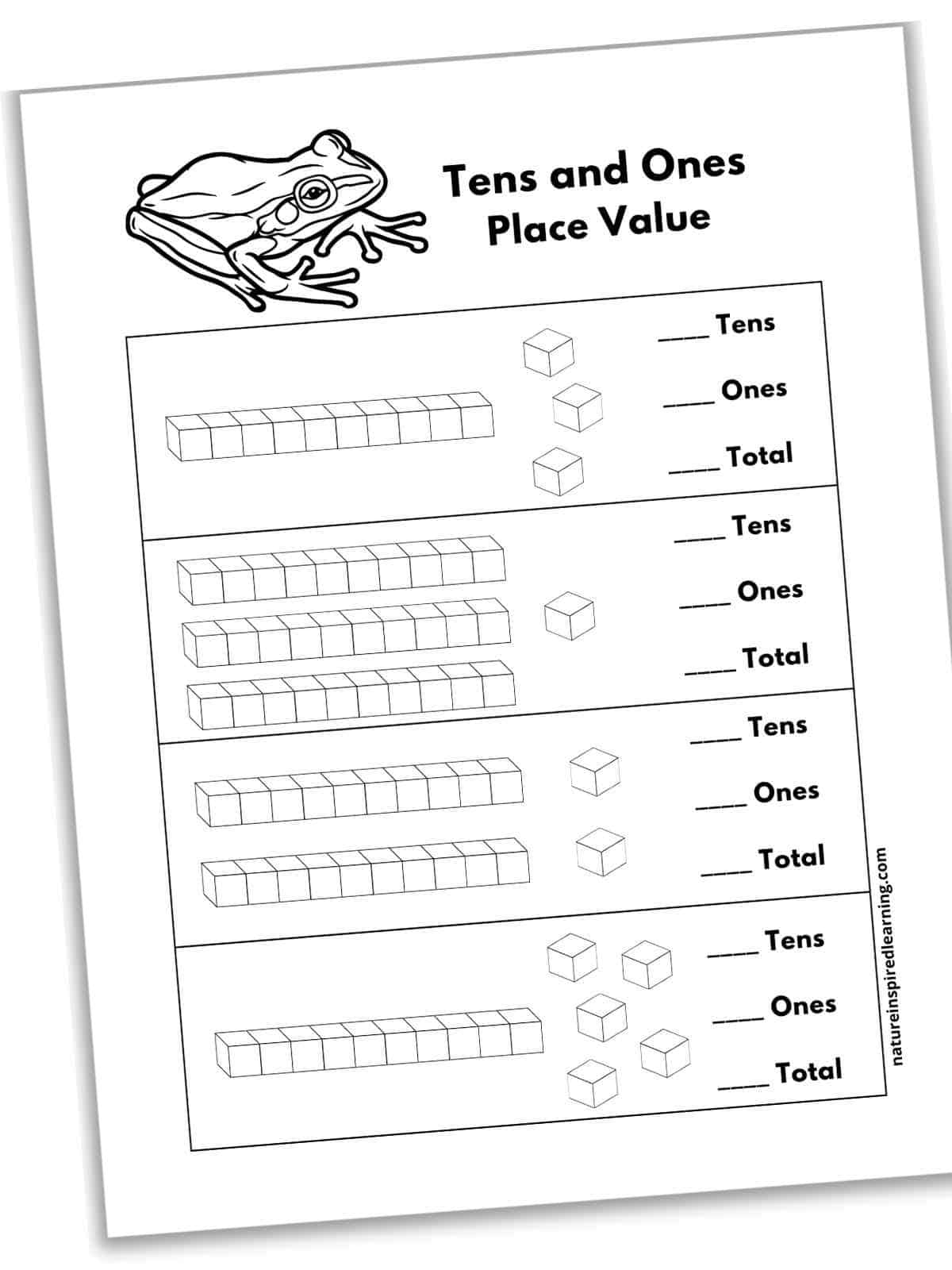 Free Printable Tens And Units Worksheets