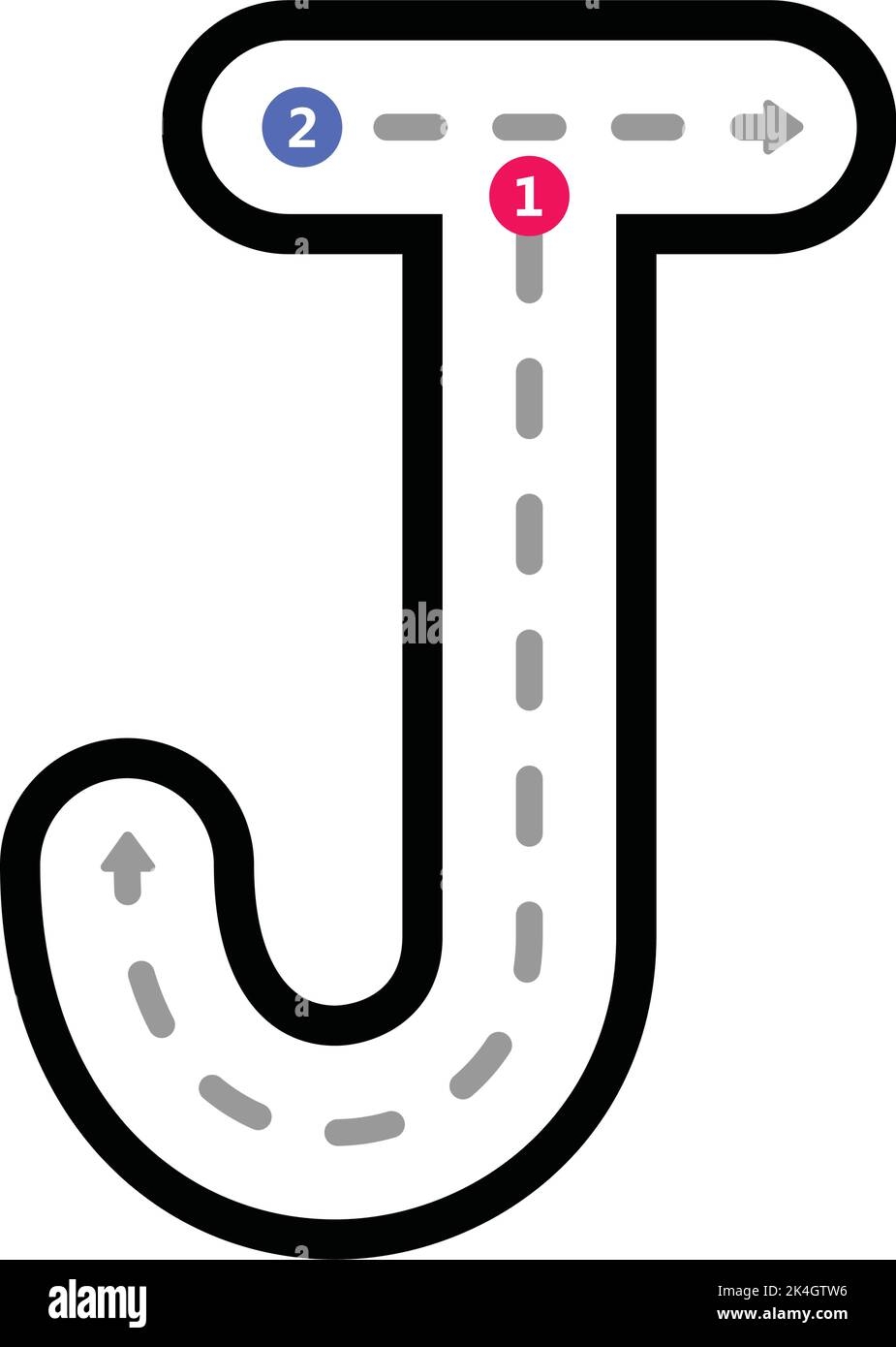 Letter J Tracing Worksheets For Preschool