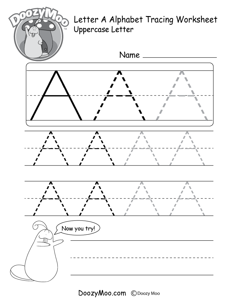 Free Printable Uppercase Letters Worksheets