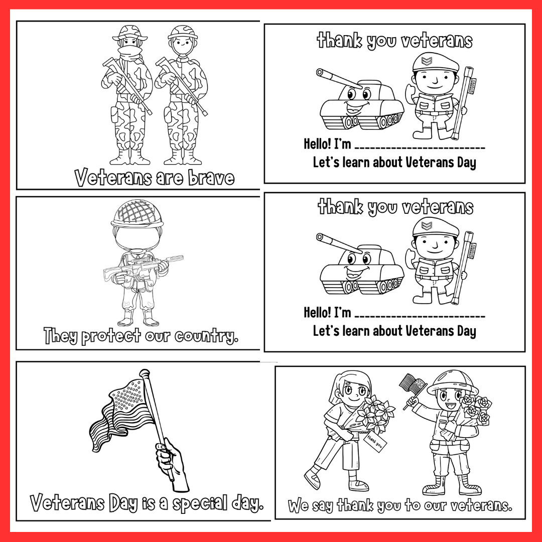 Preschool Worksheets About Veteran S Day