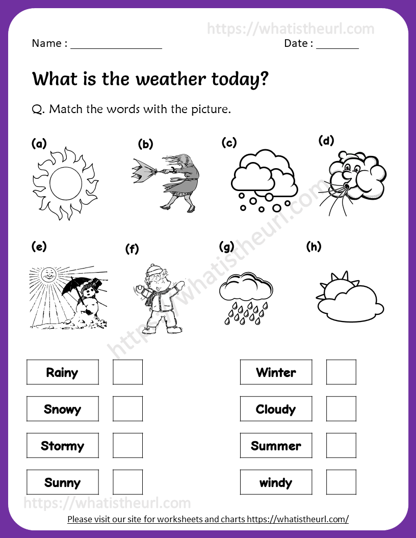 Weather Worksheet For 3rd Grade Your Home Teacher Worksheets Library