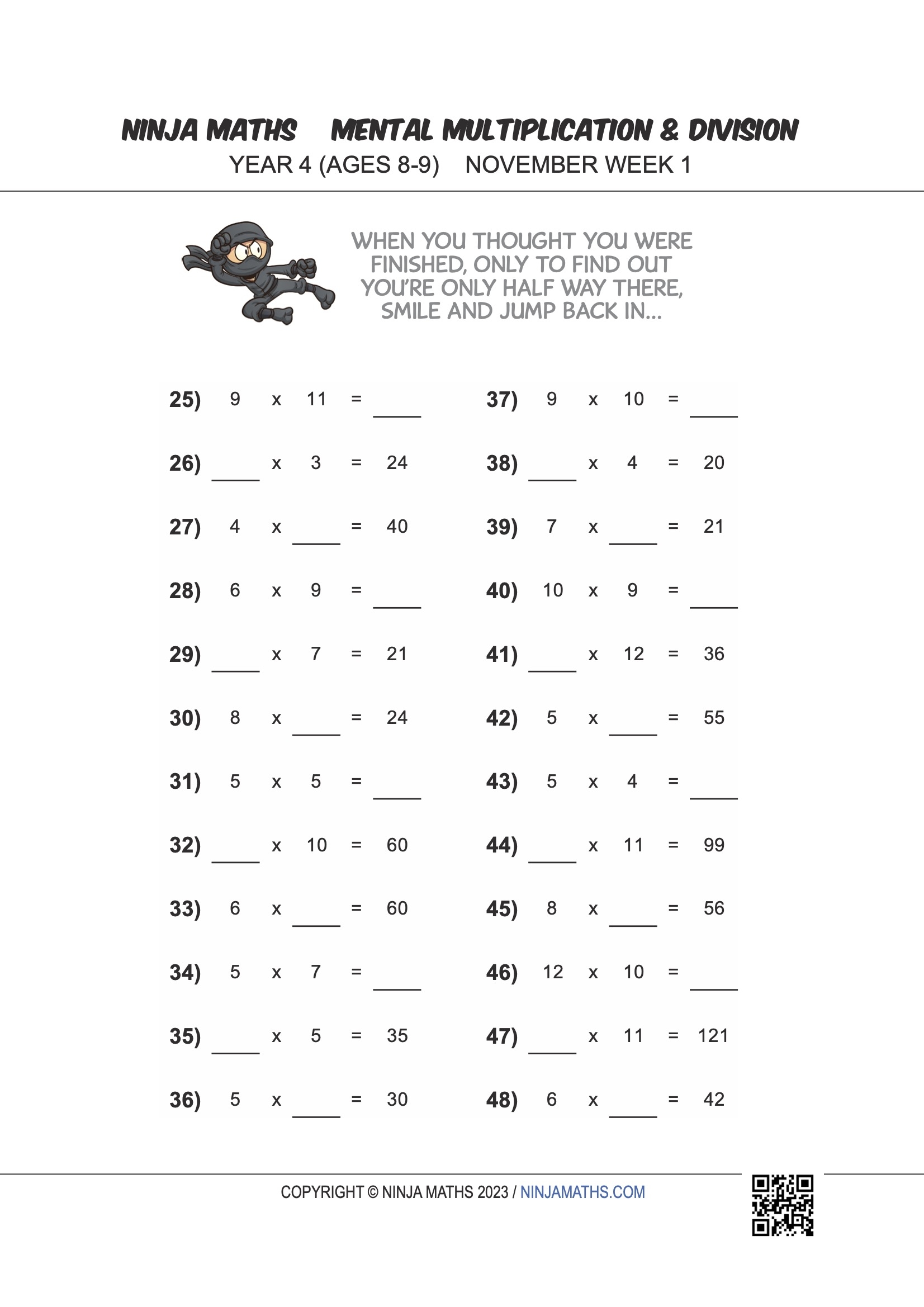 Year 5 Worksheets Free Printable